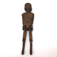 Smiling Carved Dancing Doll Articulated Figure