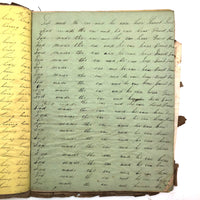 Jacob A. Paul's 1838 Ghent, NY Penmanship Practice Book