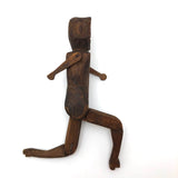 Smiling Carved Dancing Doll Articulated Figure