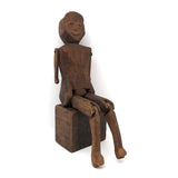 Smiling Carved Dancing Doll Articulated Figure