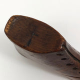 Carved Antique Wooden Boot