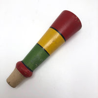 Striped Wooden Toy Horn