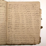 Jacob A. Paul's 1838 Ghent, NY Penmanship Practice Book