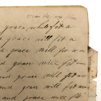 Jacob A. Paul's 1838 Ghent, NY Penmanship Practice Book