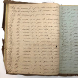 Jacob A. Paul's 1838 Ghent, NY Penmanship Practice Book