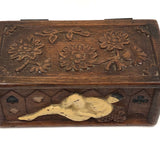 John Jenkins' Marvelous 1891 Carved Box with Reclining Nude