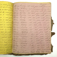 Jacob A. Paul's 1838 Ghent, NY Penmanship Practice Book
