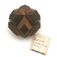 Handmade Vintage Wooden "Nova" Puzzle