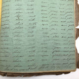 Jacob A. Paul's 1838 Ghent, NY Penmanship Practice Book