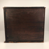 Antique Mahogony Three-Drawer Salesman's Sample / Apprentice Chest - Reserved for SS