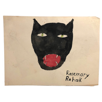 Rosemary Rehak's Excellent Black Panther with Bared Fangs