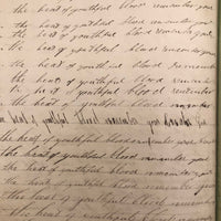 Jacob A. Paul's 1838 Ghent, NY Penmanship Practice Book