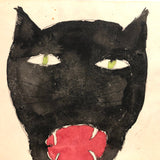Rosemary Rehak's Excellent Black Panther with Bared Fangs