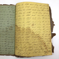 Jacob A. Paul's 1838 Ghent, NY Penmanship Practice Book