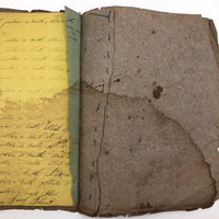 Jacob A. Paul's 1838 Ghent, NY Penmanship Practice Book