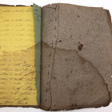 Jacob A. Paul's 1838 Ghent, NY Penmanship Practice Book