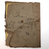 Jacob A. Paul's 1838 Ghent, NY Penmanship Practice Book