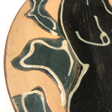 Hand-thrown Platter with Two Nudes