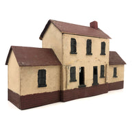 Sweet Old Folk Art House From Farm in Bethel, Maine