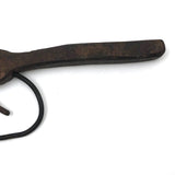 Old Carved Toy Gun with Wire Trigger