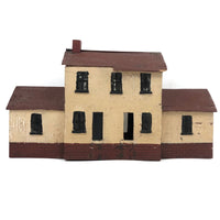 Sweet Old Folk Art House From Farm in Bethel, Maine