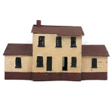 Sweet Old Folk Art House From Farm in Bethel, Maine