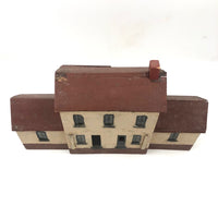 Sweet Old Folk Art House From Farm in Bethel, Maine