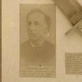 Antique RPPC of The Original Bowie Knife Displayed at the Alamo Association of Texas