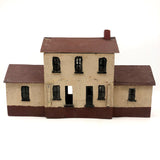 Sweet Old Folk Art House From Farm in Bethel, Maine