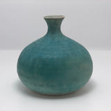 Luminous Aqua Studio Pottery Vase by Eleanor and Foster Beveridge, Nova Scotia