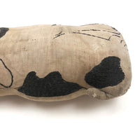 Much Loved Old Hand-embroidered Stuffed Doggie