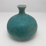 Luminous Aqua Studio Pottery Vase by Eleanor and Foster Beveridge, Nova Scotia