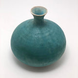 Luminous Aqua Studio Pottery Vase by Eleanor and Foster Beveridge, Nova Scotia