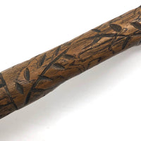 Profusely Carved Wonderful Antique Wooden Toy Slingshot