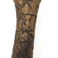 Profusely Carved Wonderful Antique Wooden Toy Slingshot