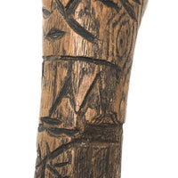 Profusely Carved Wonderful Antique Wooden Toy Slingshot