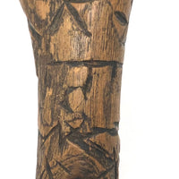 Profusely Carved Wonderful Antique Wooden Toy Slingshot