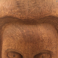 I Call Her Helmet Head, Giant Carved Head