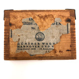 Bauhaus Era Gunther Wagner Oil Crayons in Original Wood Box