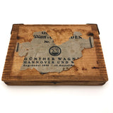 Bauhaus Era Gunther Wagner Oil Crayons in Original Wood Box