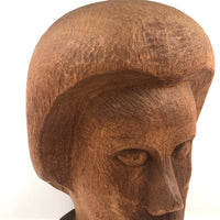 I Call Her Helmet Head, Giant Carved Head
