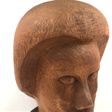 I Call Her Helmet Head, Giant Carved Head