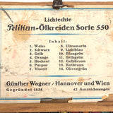 Bauhaus Era Gunther Wagner Oil Crayons in Original Wood Box