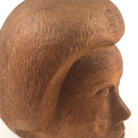 I Call Her Helmet Head, Giant Carved Head