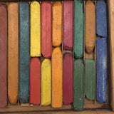 Bauhaus Era Gunther Wagner Oil Crayons in Original Wood Box