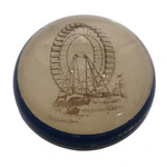 Chicago World’s Fair 1893 Ferris Wheel Glass Paperweight