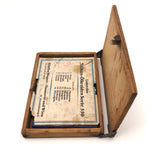 Bauhaus Era Gunther Wagner Oil Crayons in Original Wood Box