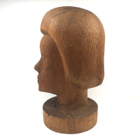 I Call Her Helmet Head, Giant Carved Head