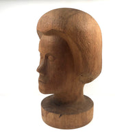 I Call Her Helmet Head, Giant Carved Head