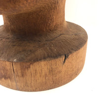 I Call Her Helmet Head, Giant Carved Head